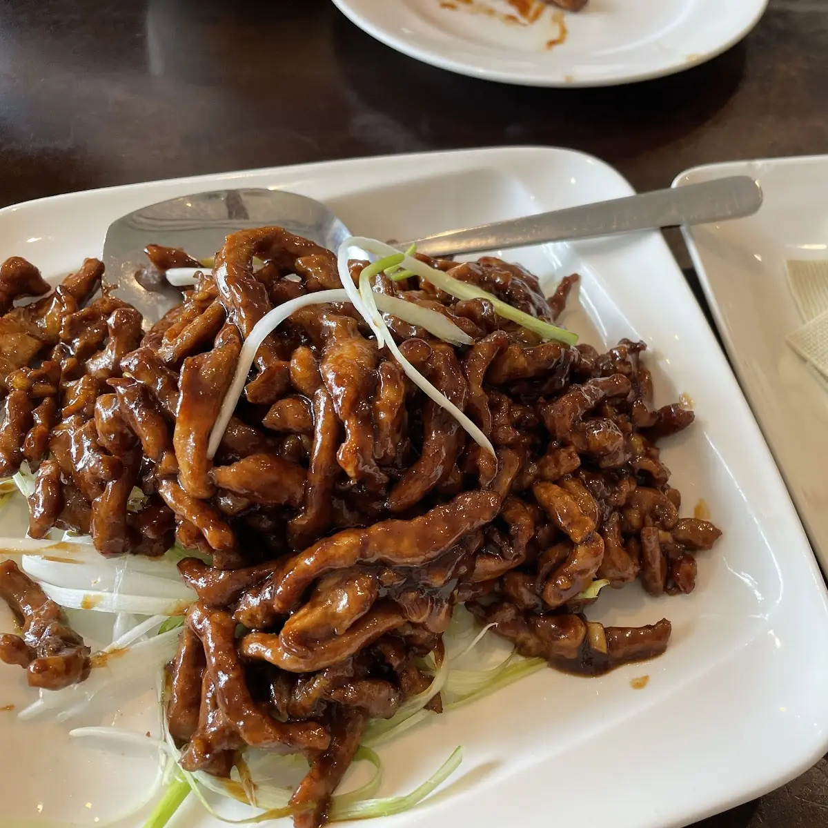 shredded pork w black bean paste 京醬肉絲
